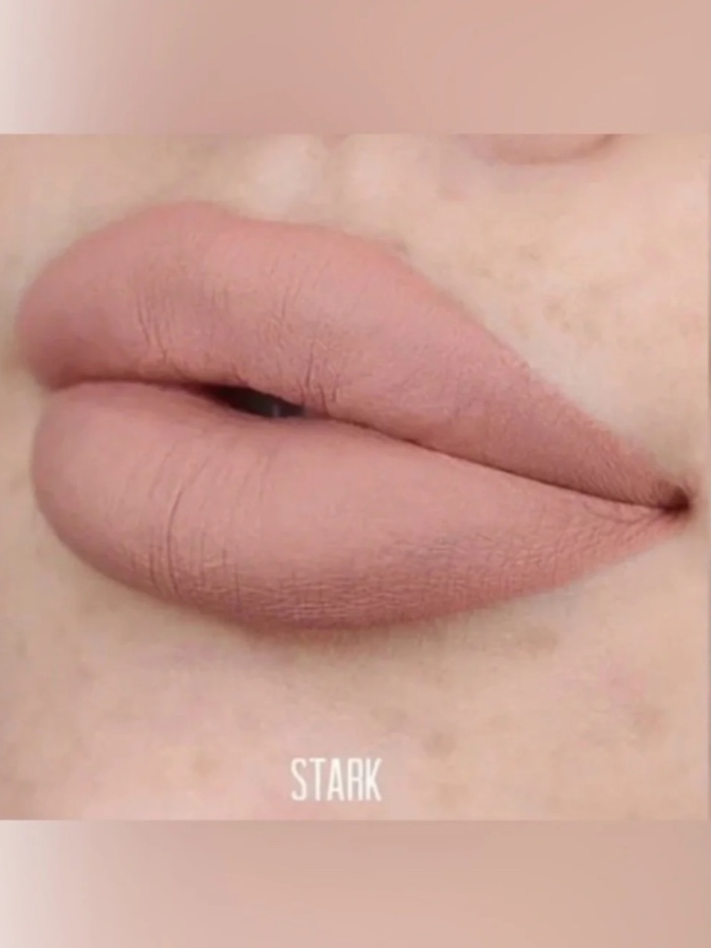 Bodyography STARK Lip Lava Liquid Lipstick Pale Pink Nude Matte NEW PC